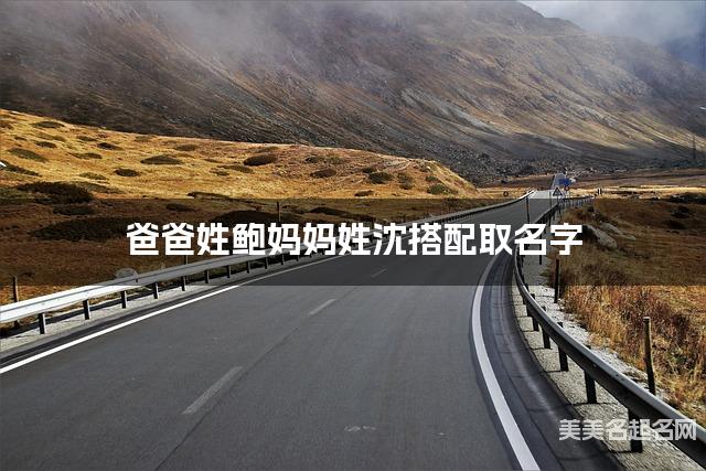 爸爸姓鲍妈妈姓沈搭配取名字