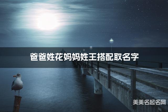 爸爸姓花妈妈姓王搭配取名字