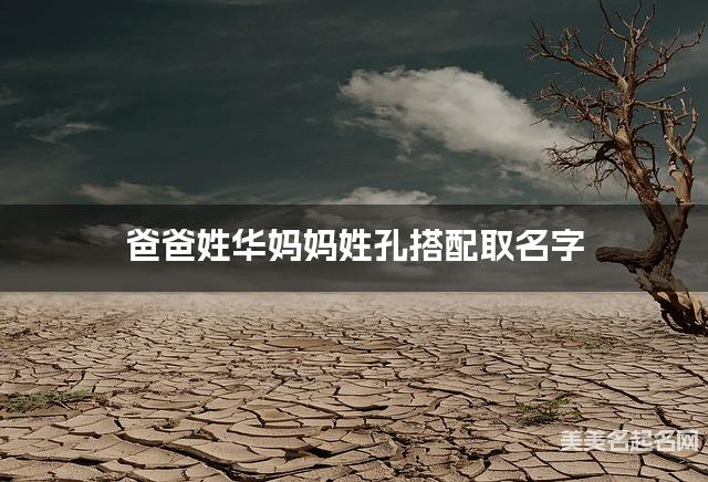 爸爸姓华妈妈姓孔搭配取名字