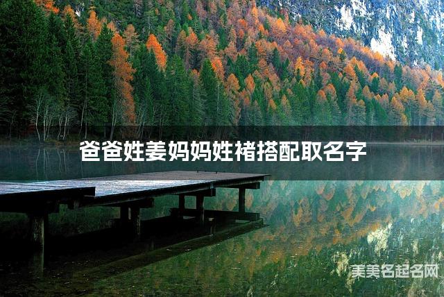 爸爸姓姜妈妈姓褚搭配取名字