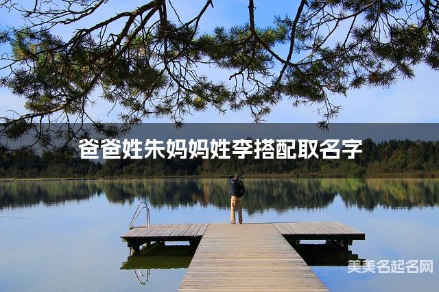 爸爸姓朱妈妈姓李搭配取名字