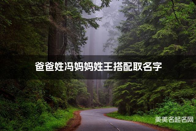 爸爸姓冯妈妈姓王搭配取名字