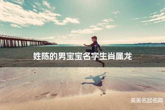 姓陈的男宝宝名字生肖属龙 有含义的宝宝名字大全 姓陈的男宝宝名字生肖属龙 有含义的宝宝名字大全