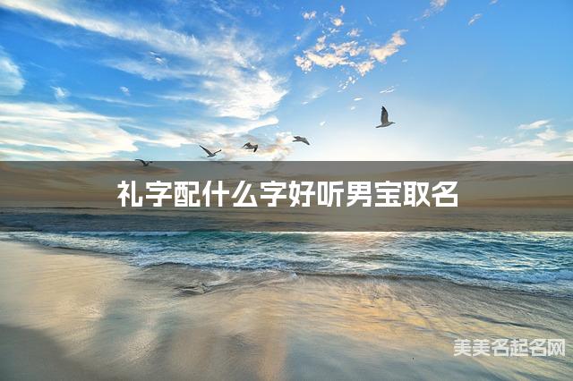 礼字配什么字好听男宝取名 礼字配什么字好听男宝取名
