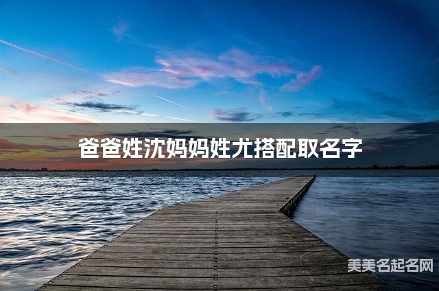 爸爸姓沈妈妈姓尤搭配取名字