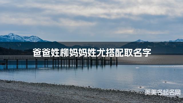 爸爸姓柳妈妈姓尤搭配取名字