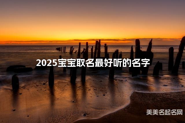 2025宝宝取名最好听的名字 蛇年出生宝宝最有运势的小男孩名字 2025宝宝取名最好听的名字 蛇年出生宝宝最有运势的小男孩名字