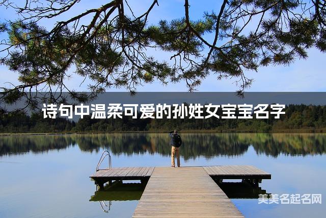 诗句中温柔可爱的孙姓女宝宝名字