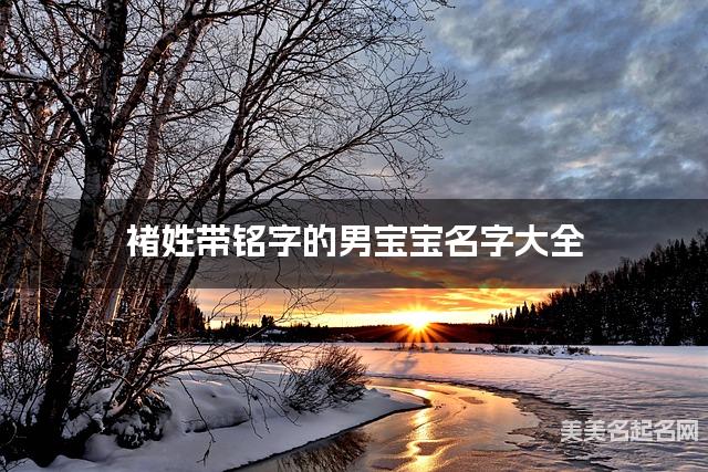 褚姓带铭字的男宝宝名字大全 褚姓带铭字的男宝宝名字大全