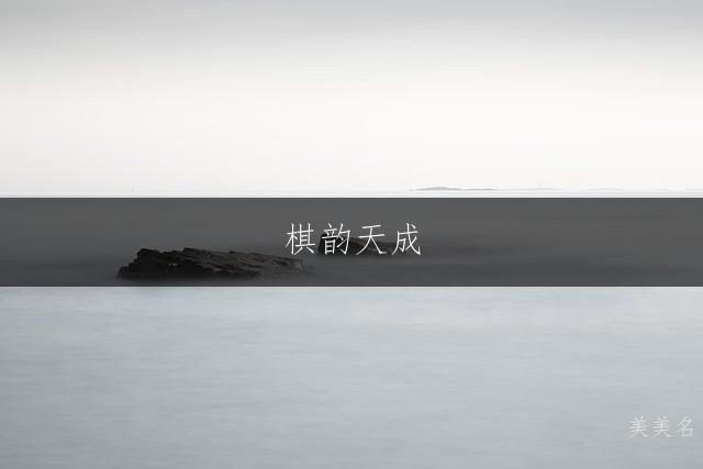 棋韵天成,段姓的男孩名字