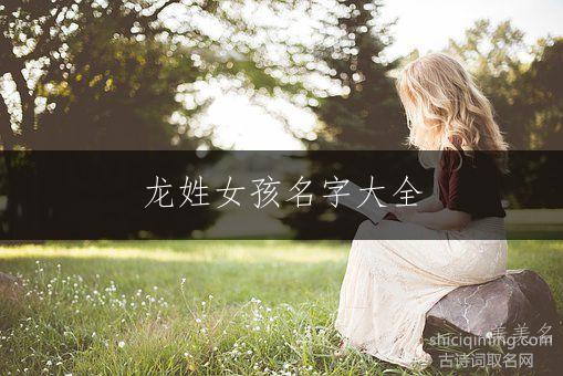 龙姓女孩名字大全,一繁一简的灵动搭配