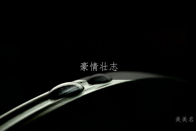 豪情壮志,带修字的霸气男孩名字